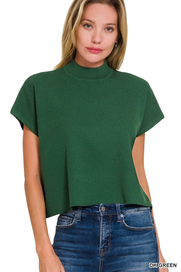 'Where I Am' Sweater - Dark Green