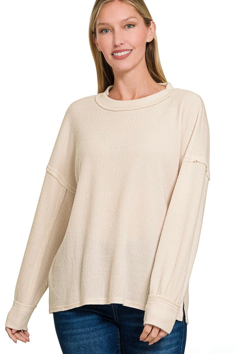 'New Sensation' Sweater - Sand Beige