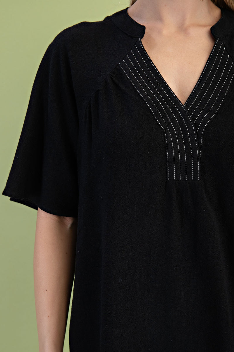 'Within Reach' Top - Black