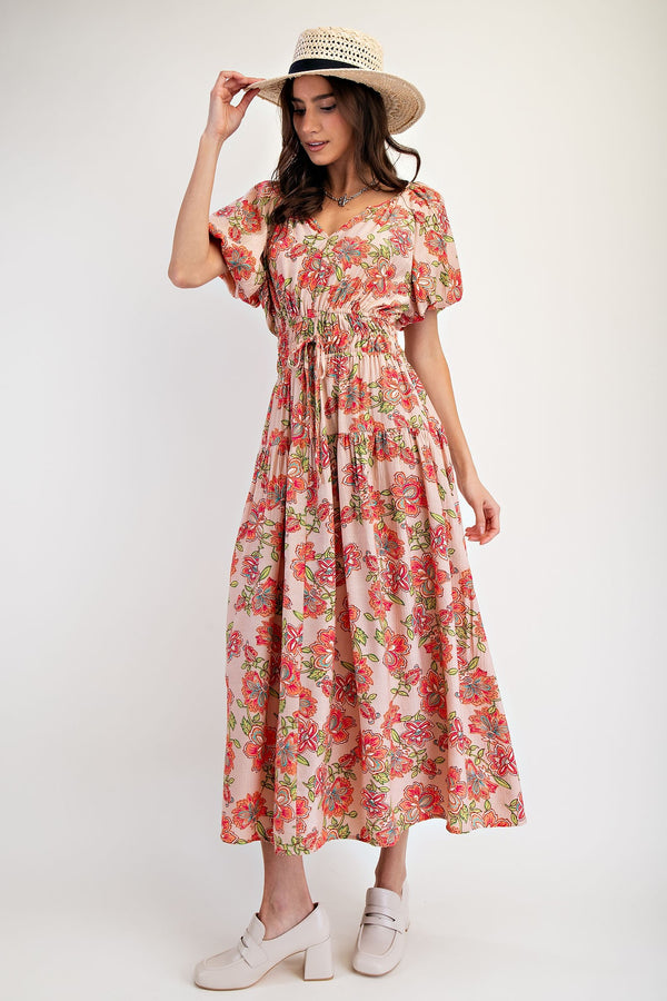 'Flourish Frenzy' Dress