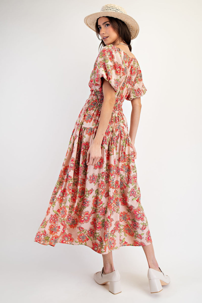 'Flourish Frenzy' Dress