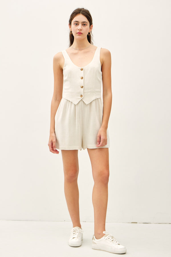 'Find Your Peace' Romper