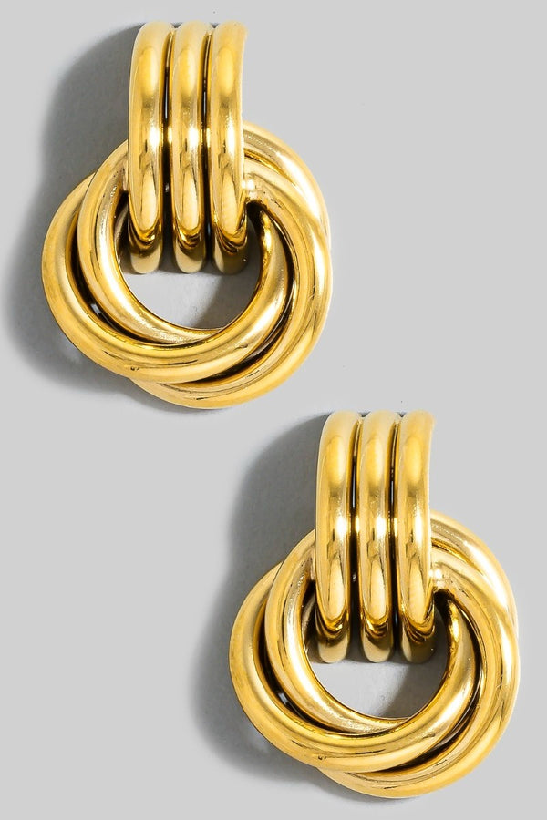 Layered Hoops Earrings