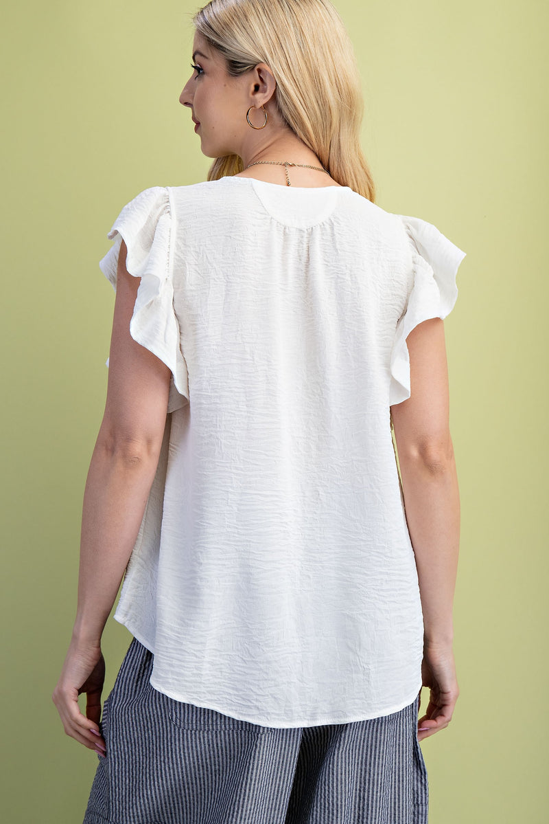 'Always Right' Top - Ivory