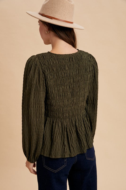 'Peaceful Feelings' Top