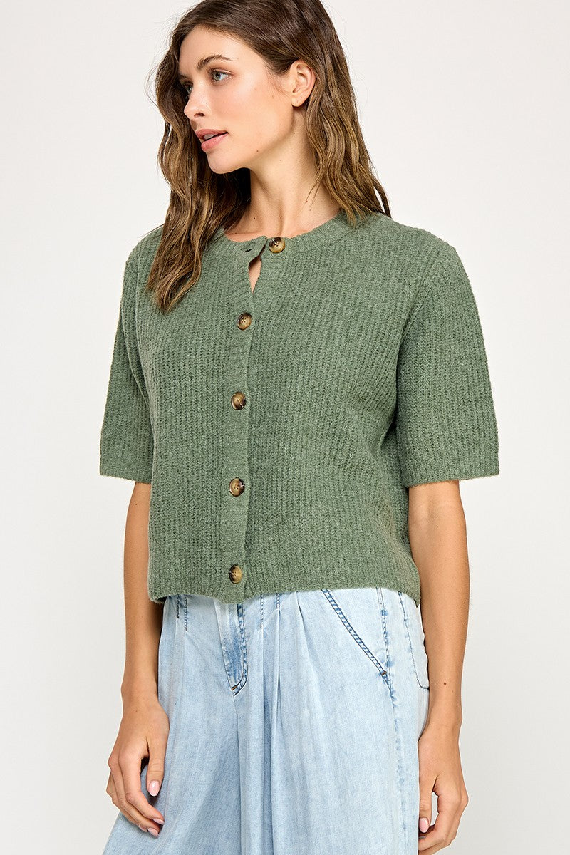 'Feels Like Me' Top - Green