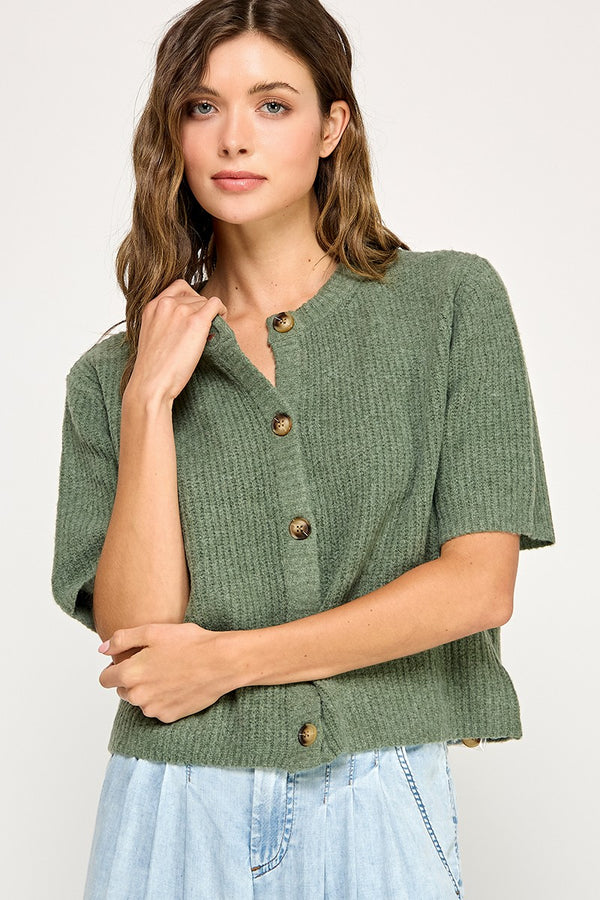 'Feels Like Me' Top - Green