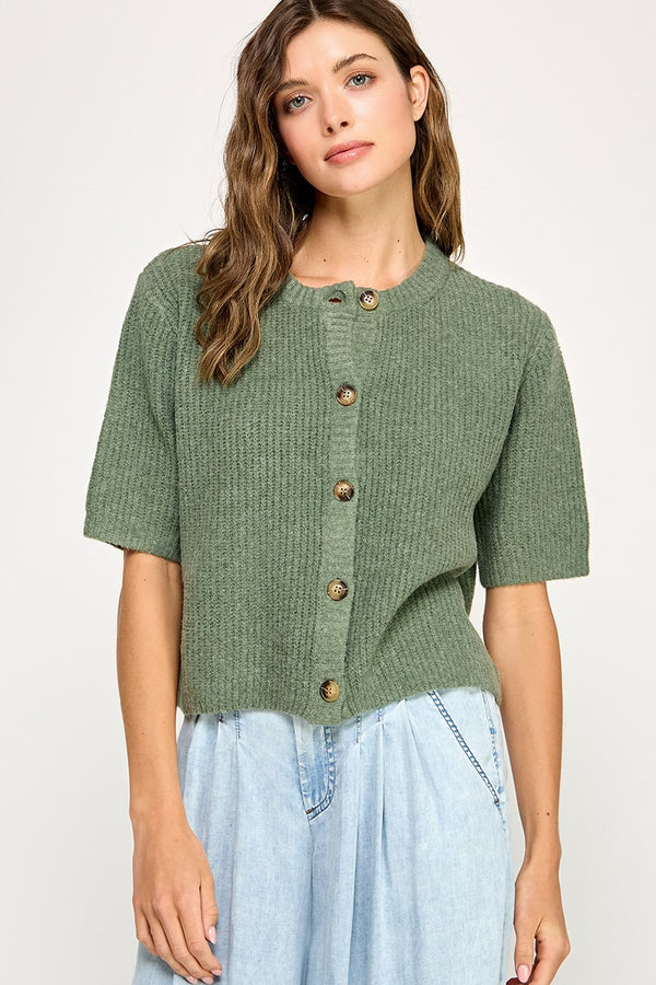 'Feels Like Me' Top - Green
