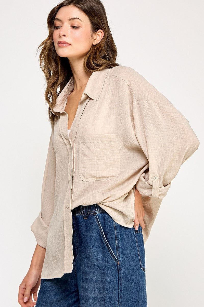 'Days Ahead' Top - Beige