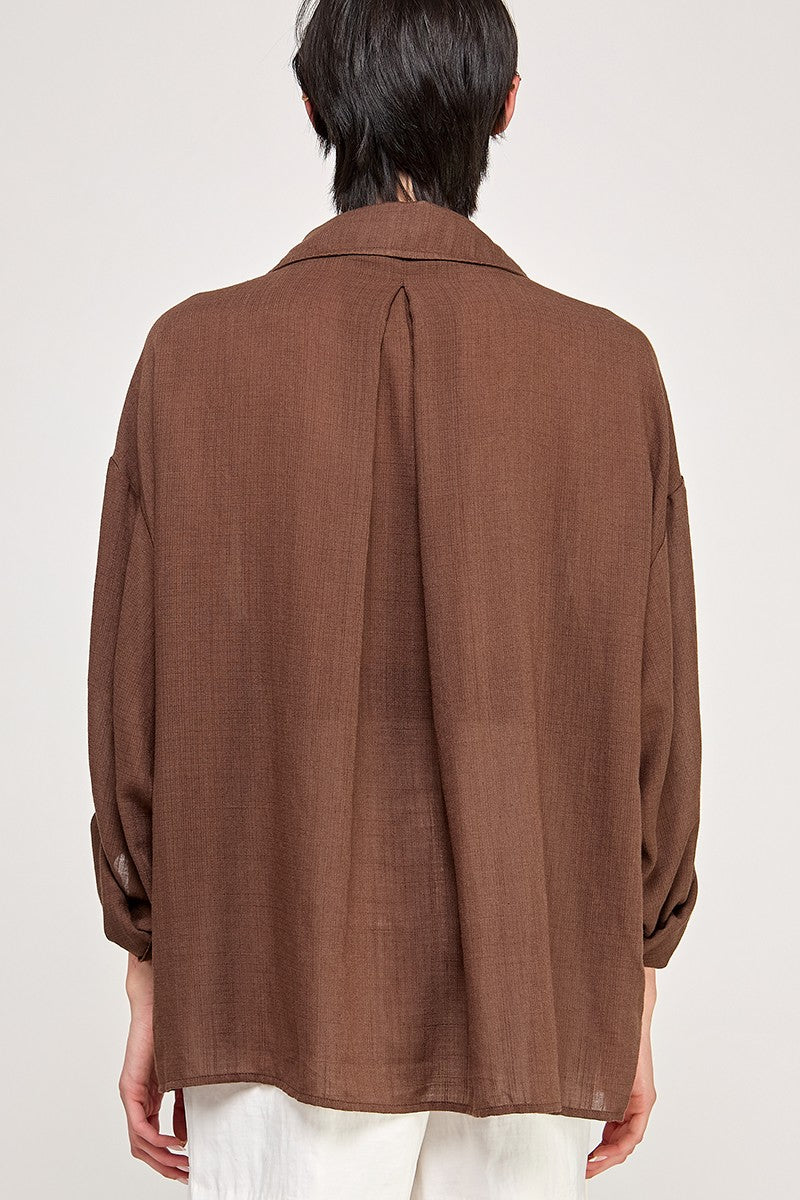 'Days Ahead' Top - Brown