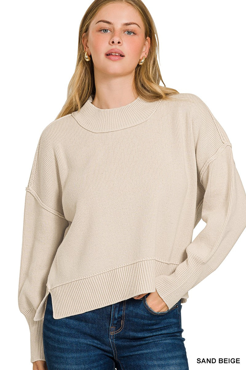 Cozy Up Sweater - Beige