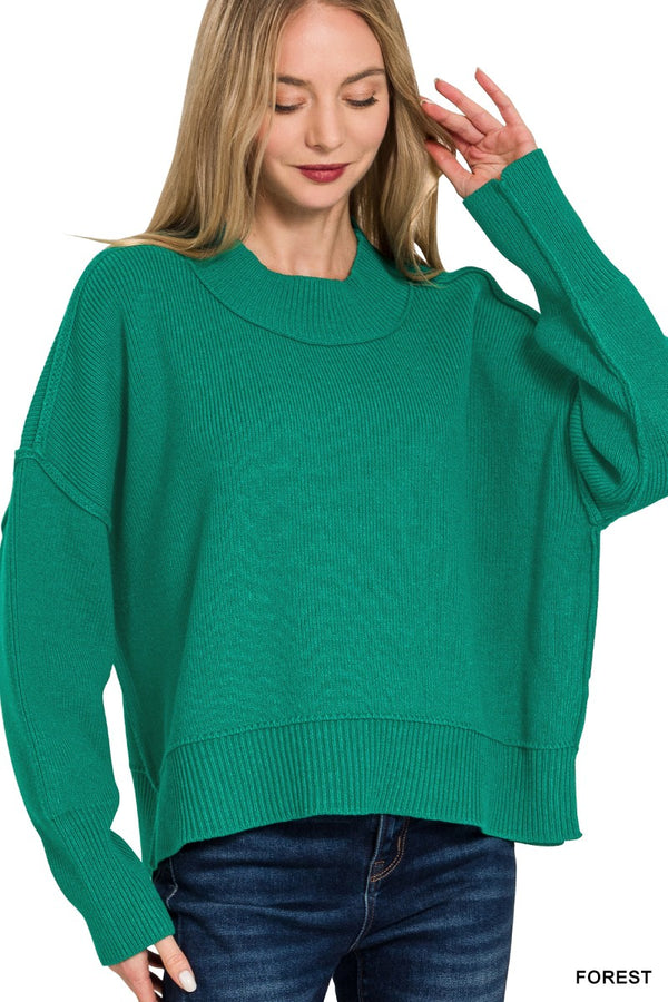 Cozy Up Sweater - Forest