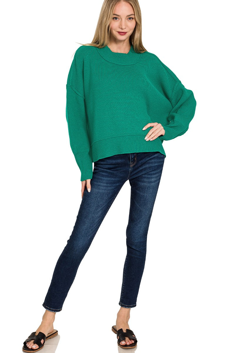 Cozy Up Sweater - Forest