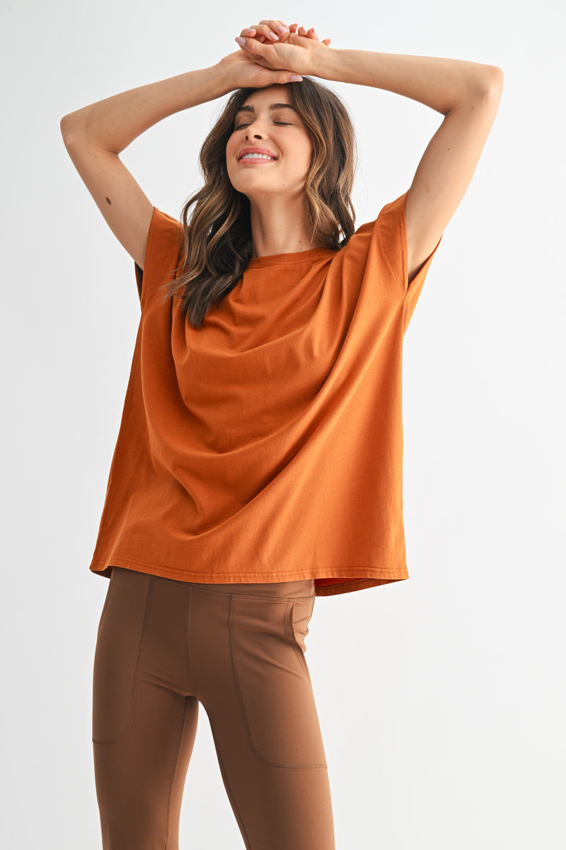 Effortless Tee - Amber