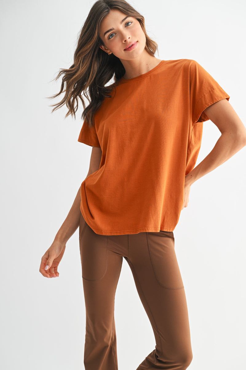 Effortless Tee - Amber