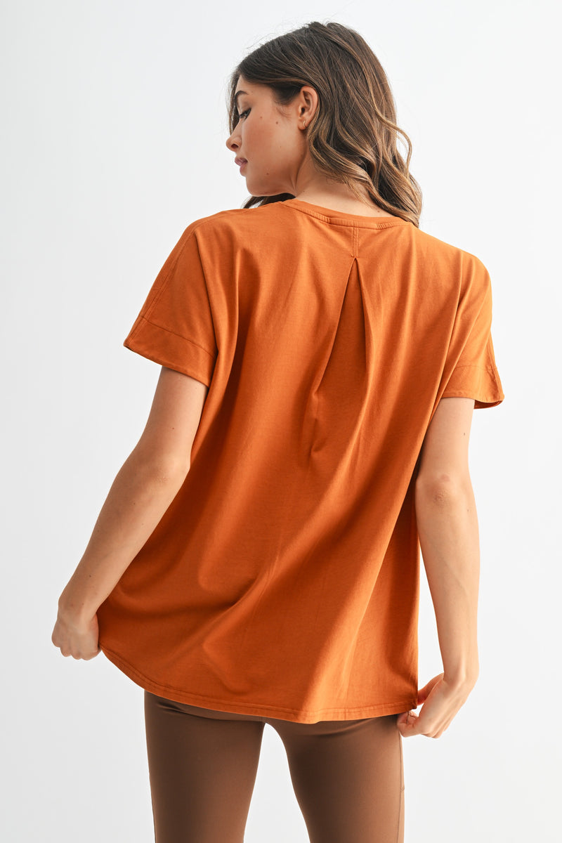 Effortless Tee - Amber
