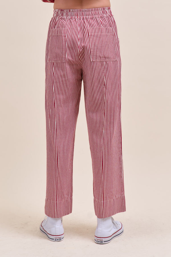 'Good Day' Pants - Red