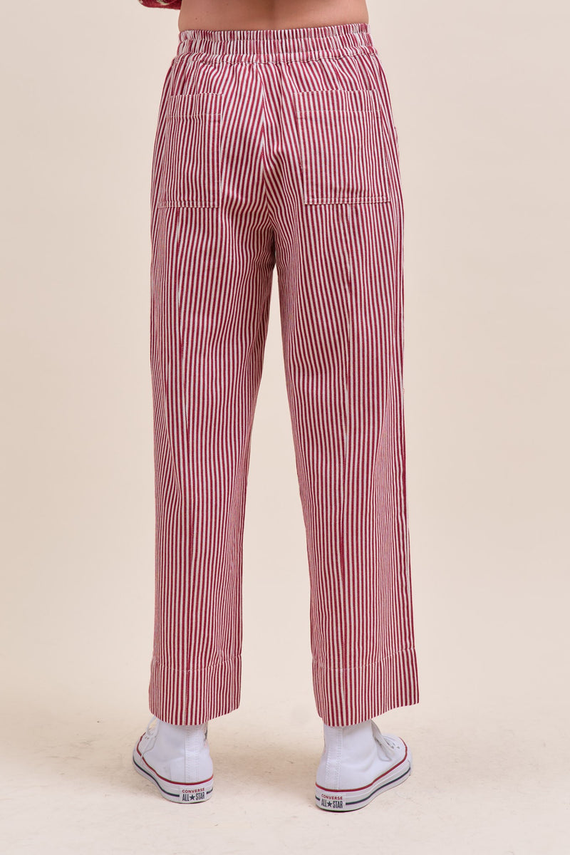 'Good Day' Pants - Red