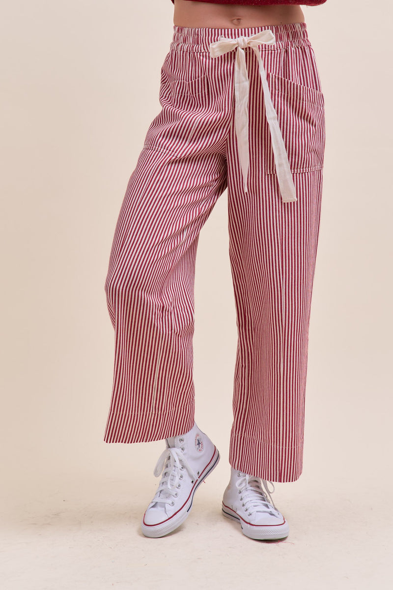 'Good Day' Pants - Red