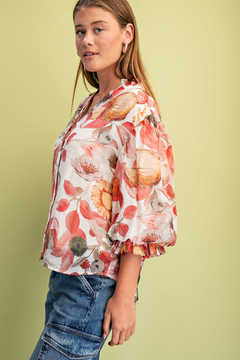 'On the Mark' Top