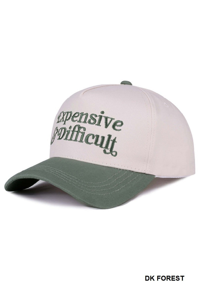 Expensive & Difficult Hat - Forest