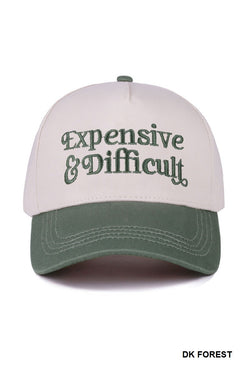 Expensive & Difficult Hat - Forest