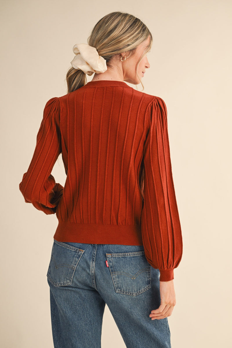 'For Good Reason' Sweater Cardigan