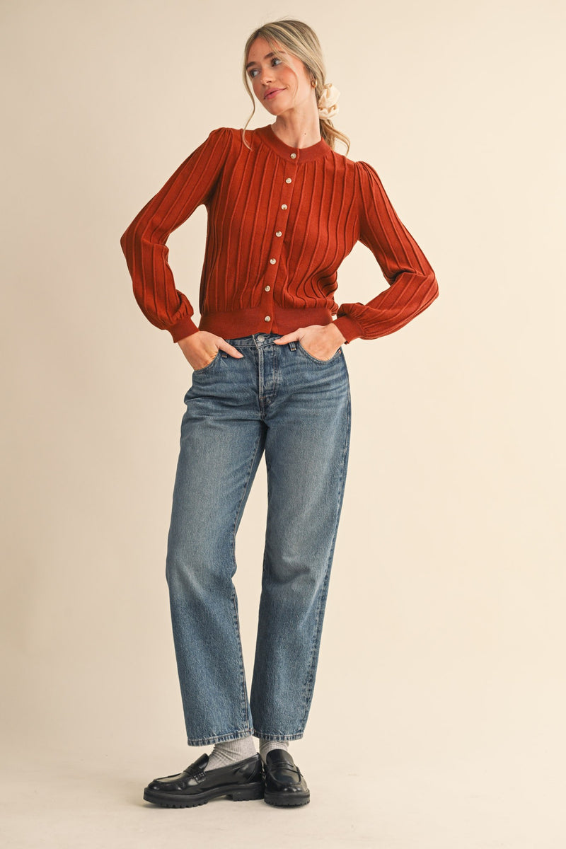 'For Good Reason' Sweater Cardigan