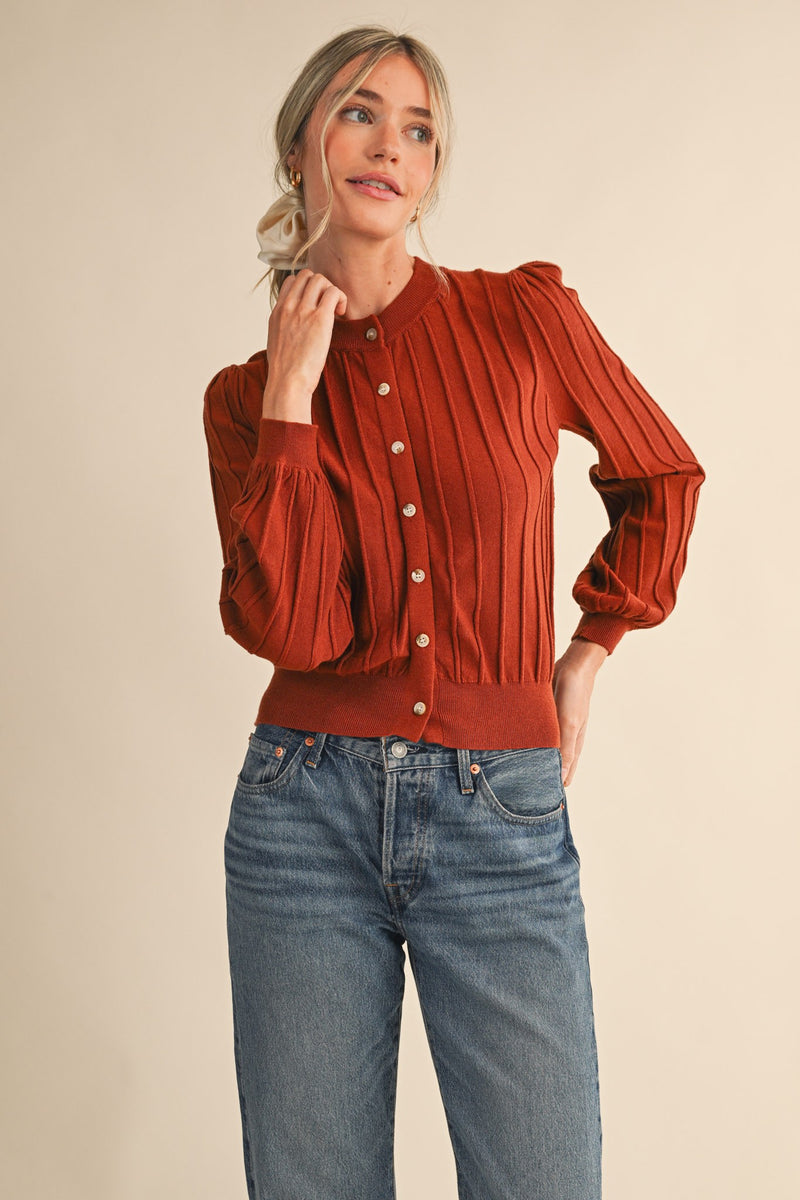 'For Good Reason' Sweater Cardigan