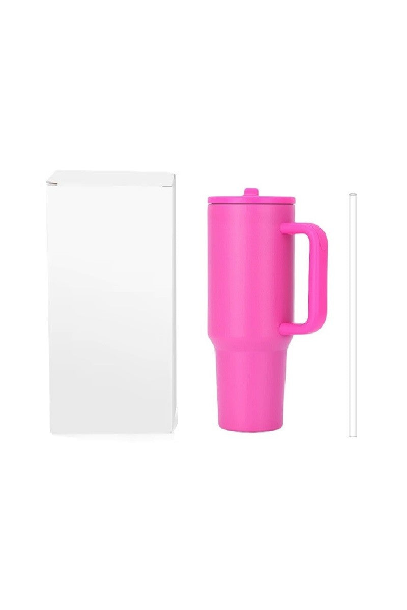 40oz Spillproof Tumbler - Hot Pink