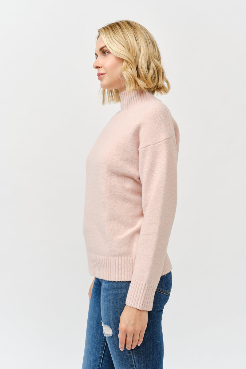 'Softly Spoken' Sweater - Blush