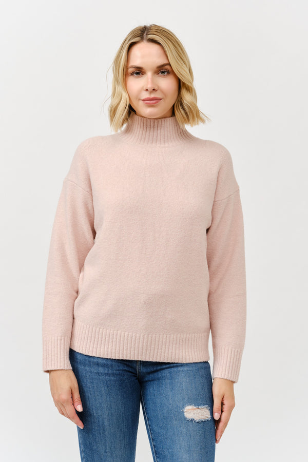 'Softly Spoken' Sweater - Blush