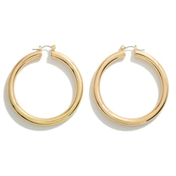 Chunky Hoops - Gold