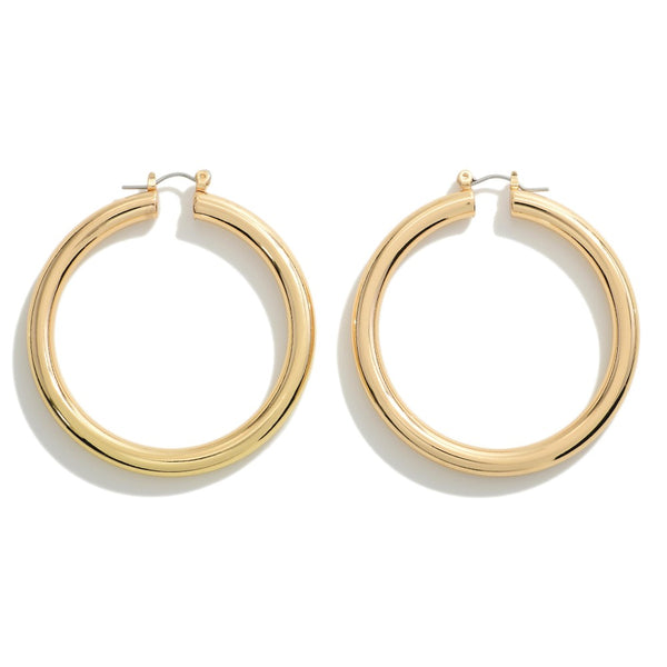Chunky Hoops - Gold