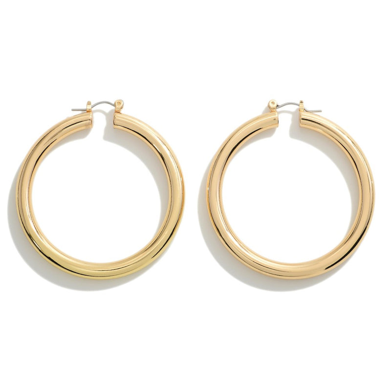 Chunky Hoops - Gold
