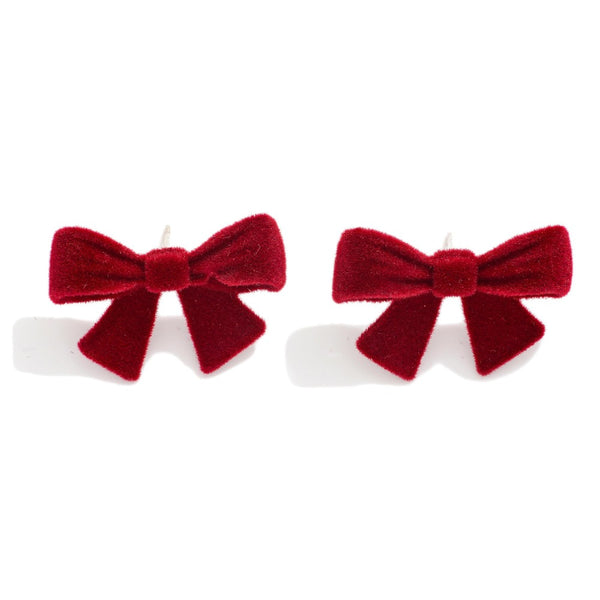 Velvet Bow Earrings