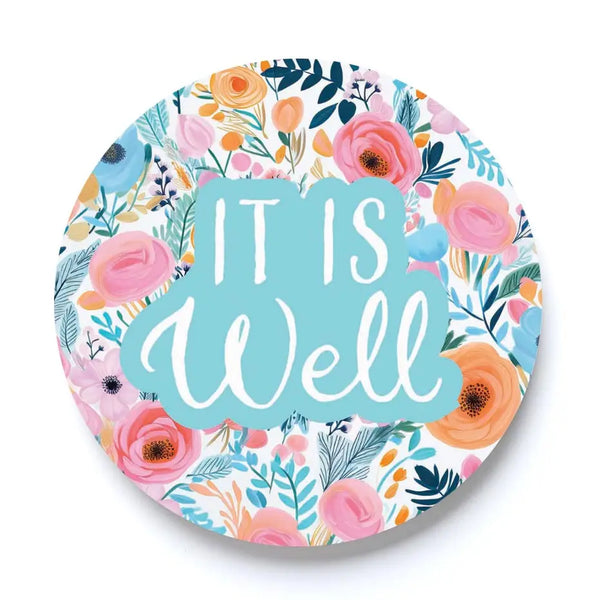 Car Coaster - It is Well