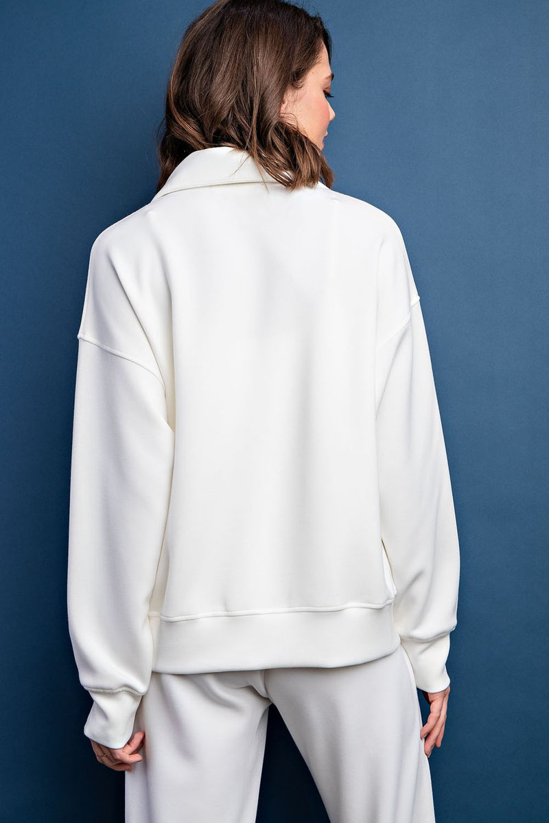 'Cloud Nine' Pullover - Cream