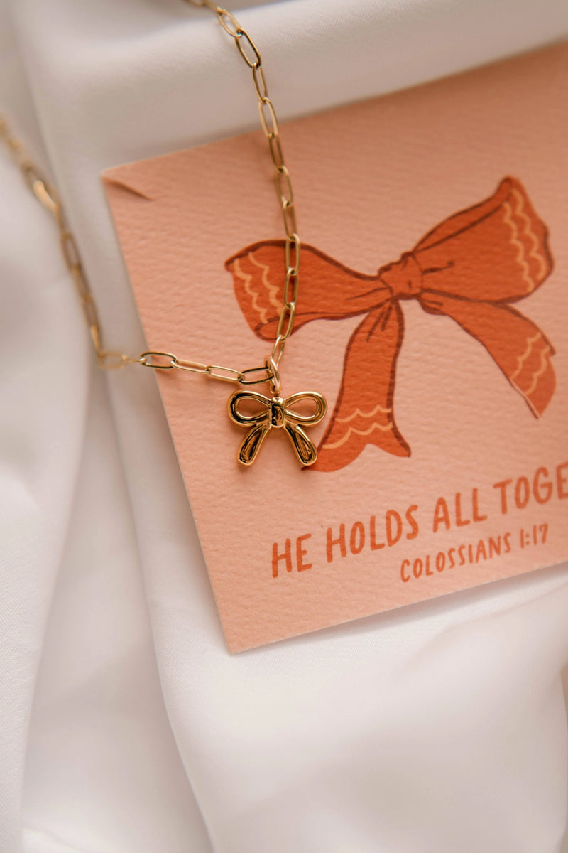 He Holds All Together  Necklace | Dear Heart