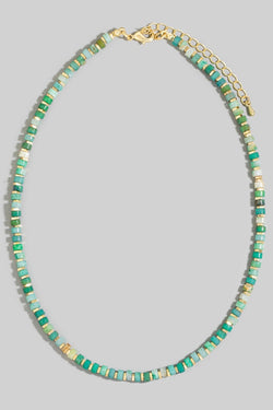 Semi Precious Stone Beaded Necklace