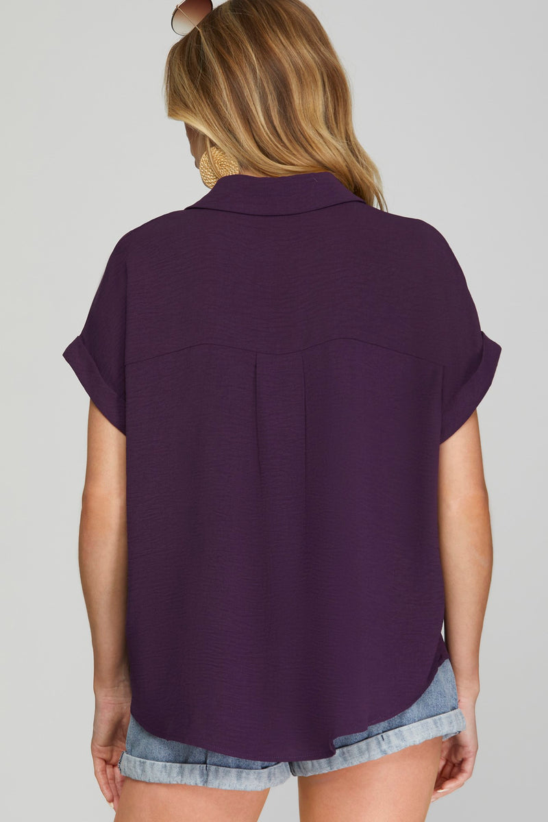 'In Every Way' Top - Purple