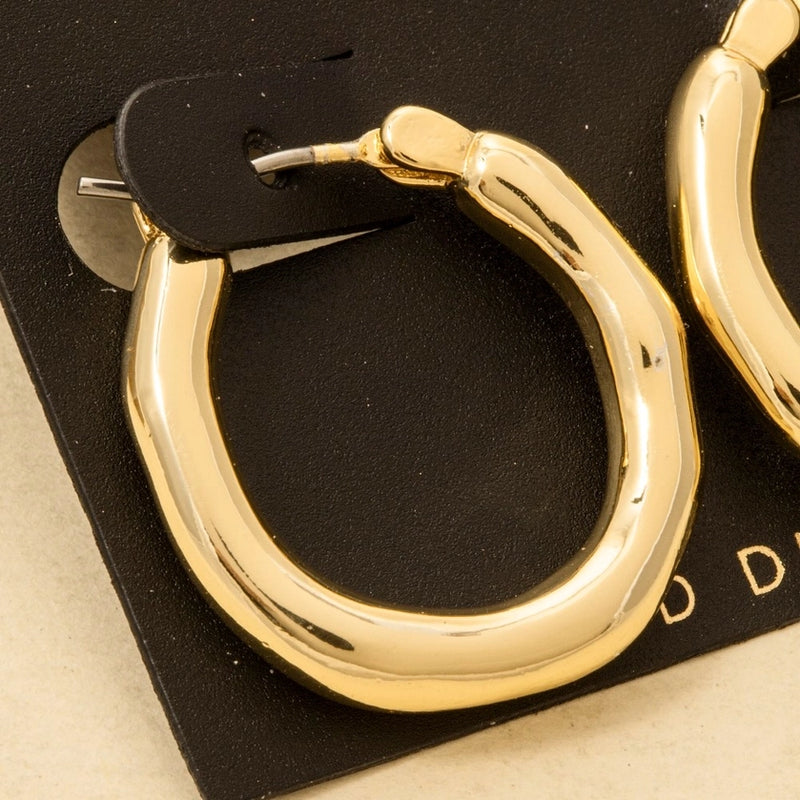 Chunky Hoop Earrings
