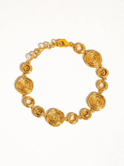 Morgan 18K Vintage Round Chain Bracelet