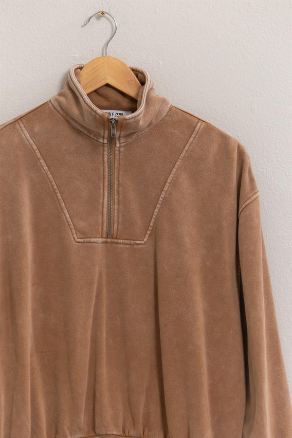 'Better Days' Pullover - Chestnut