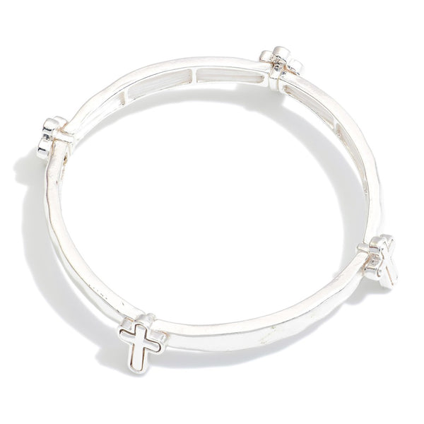 Cross Stretch Bracelet