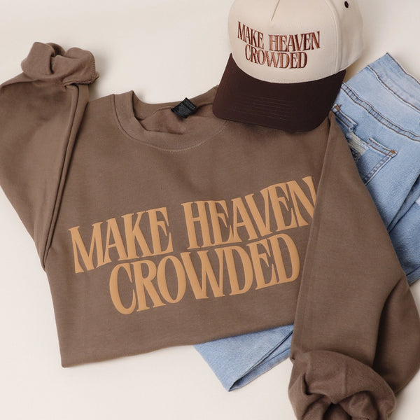 Make Heaven Crowded Puff Sweatshirt