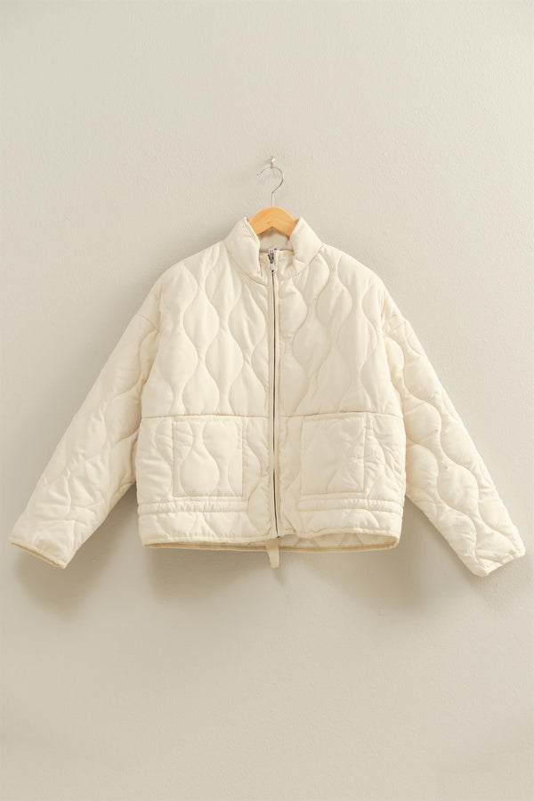 'Feels Just Right' Jacket - Cream