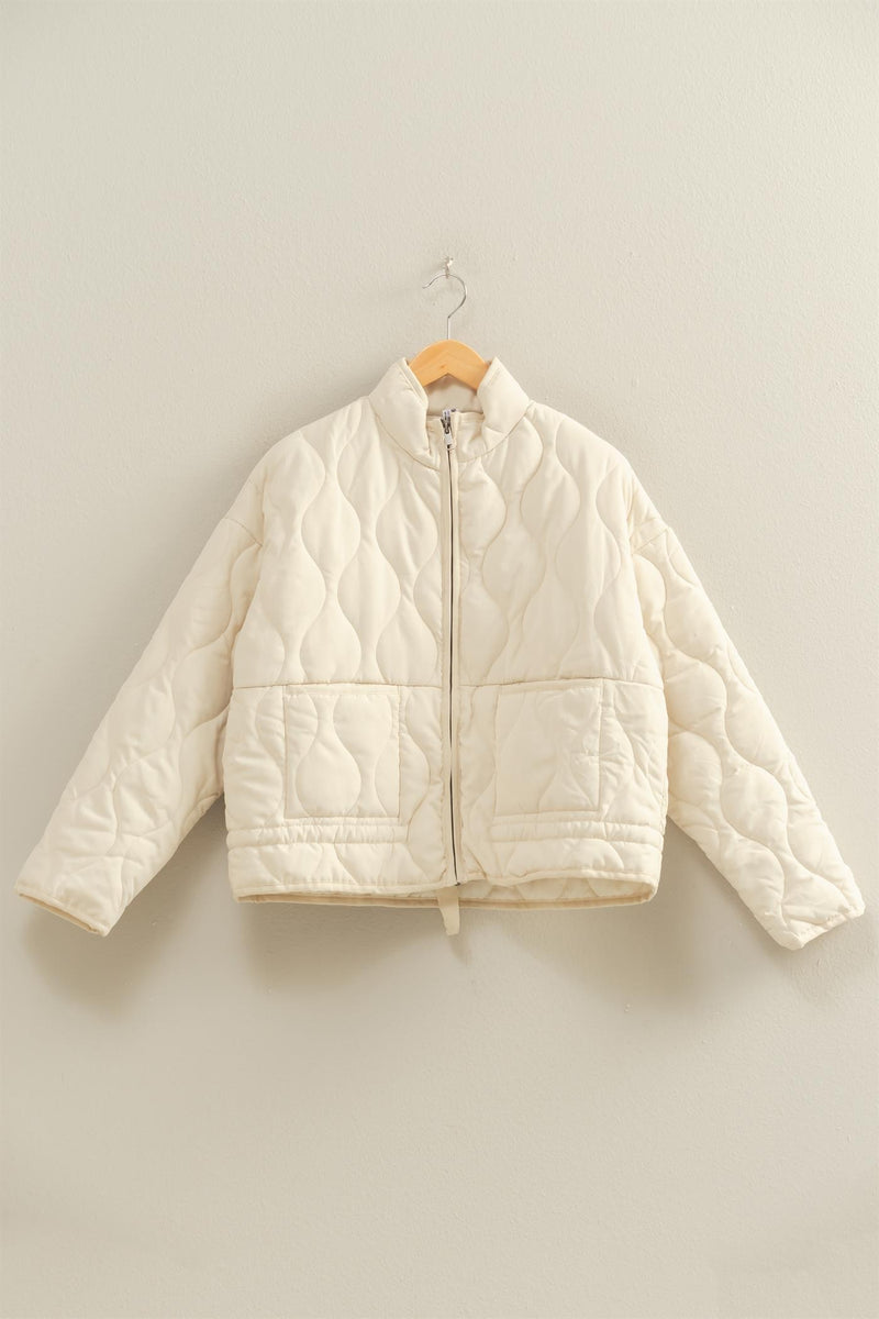 'Feels Just Right' Jacket - Cream