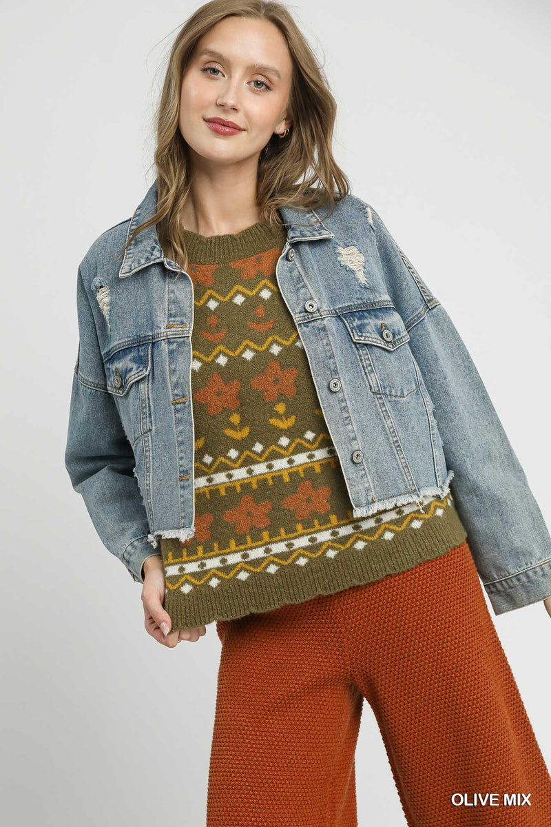 'Falls Into Place' Sweater Vest
