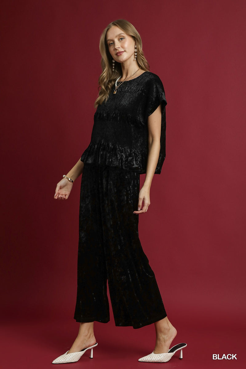 'Caught Crushing' Pants - Black